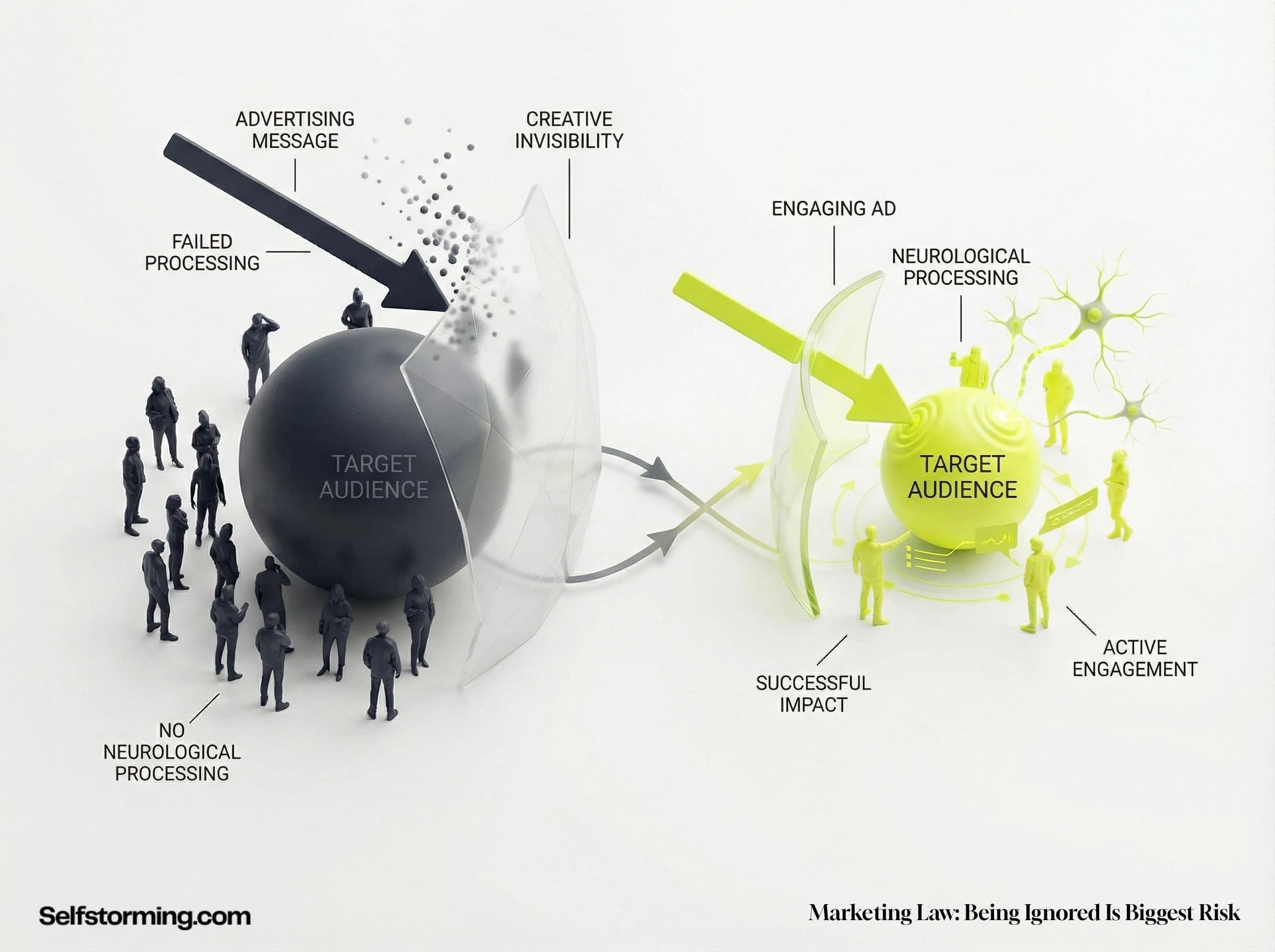 Being Ignored Is the Biggest Risk mechanism diagram - How Being Ignored Is the Biggest Risk works in consumer behavior and marketing strategy