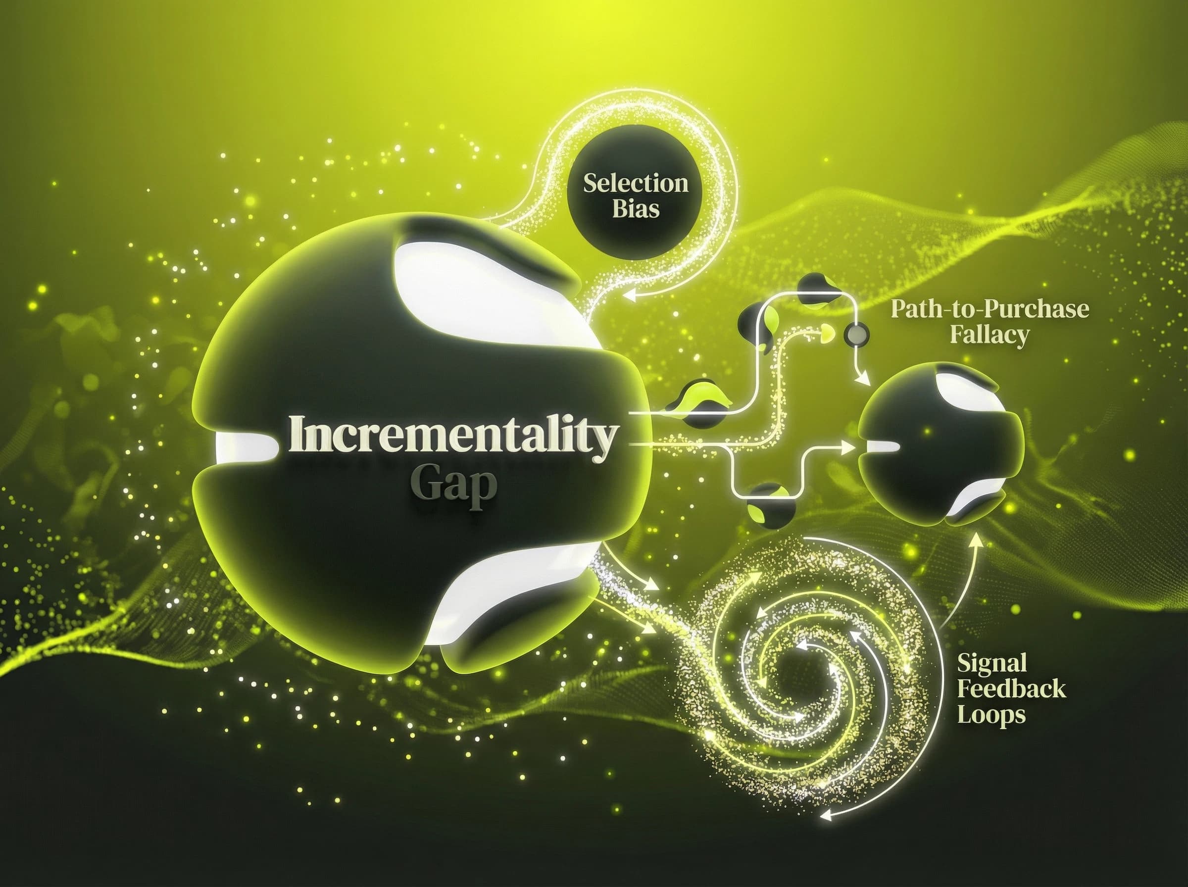 Incrementality Gap marketing law: Measure the sales that actually matter. - Visual illustration showing key concepts and examples