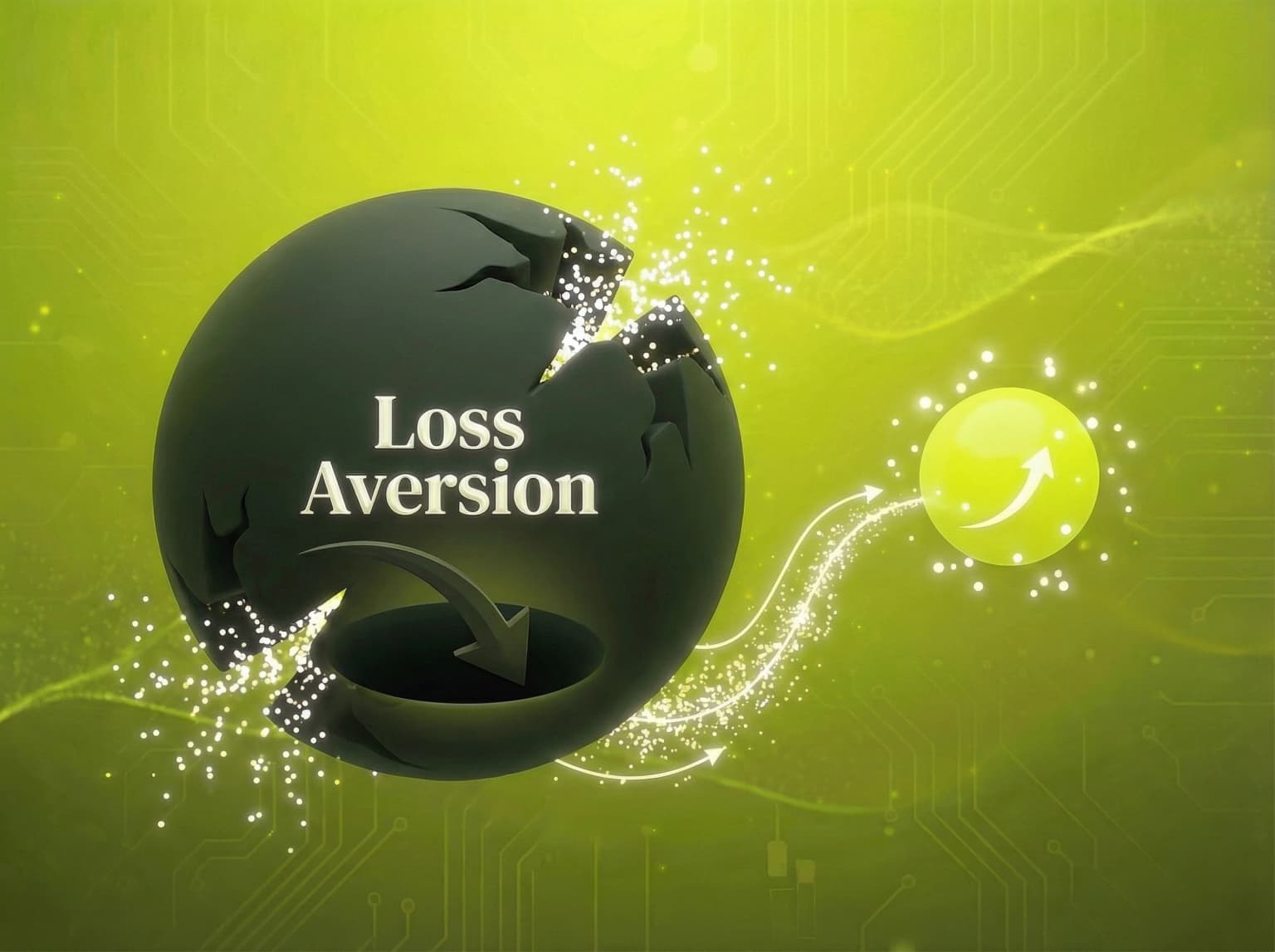 The Law Of Loss Aversion marketing law: Fear of loss beats hope for gain. - Visual illustration showing key concepts and examples