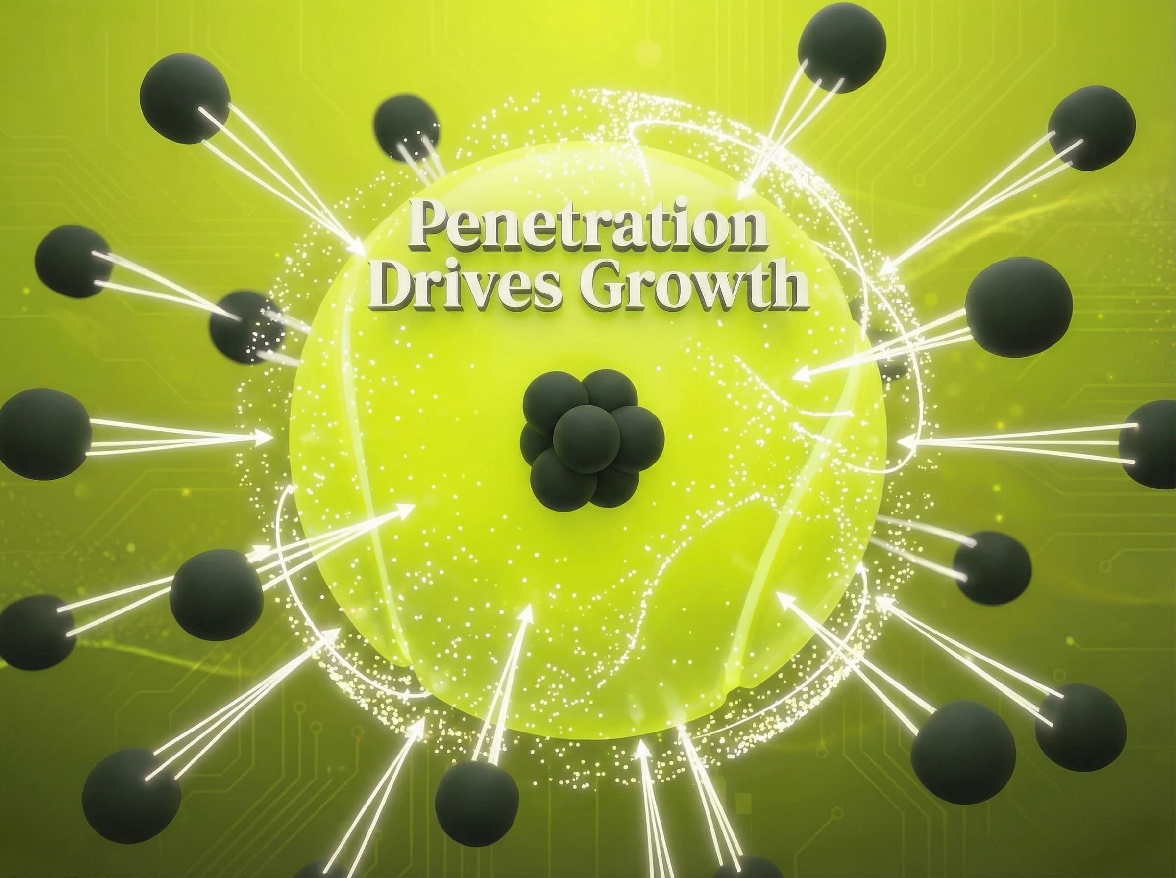 Penetration Drives Growth marketing law: Acquisition beats retention every single time. - Visual illustration showing key concepts and examples