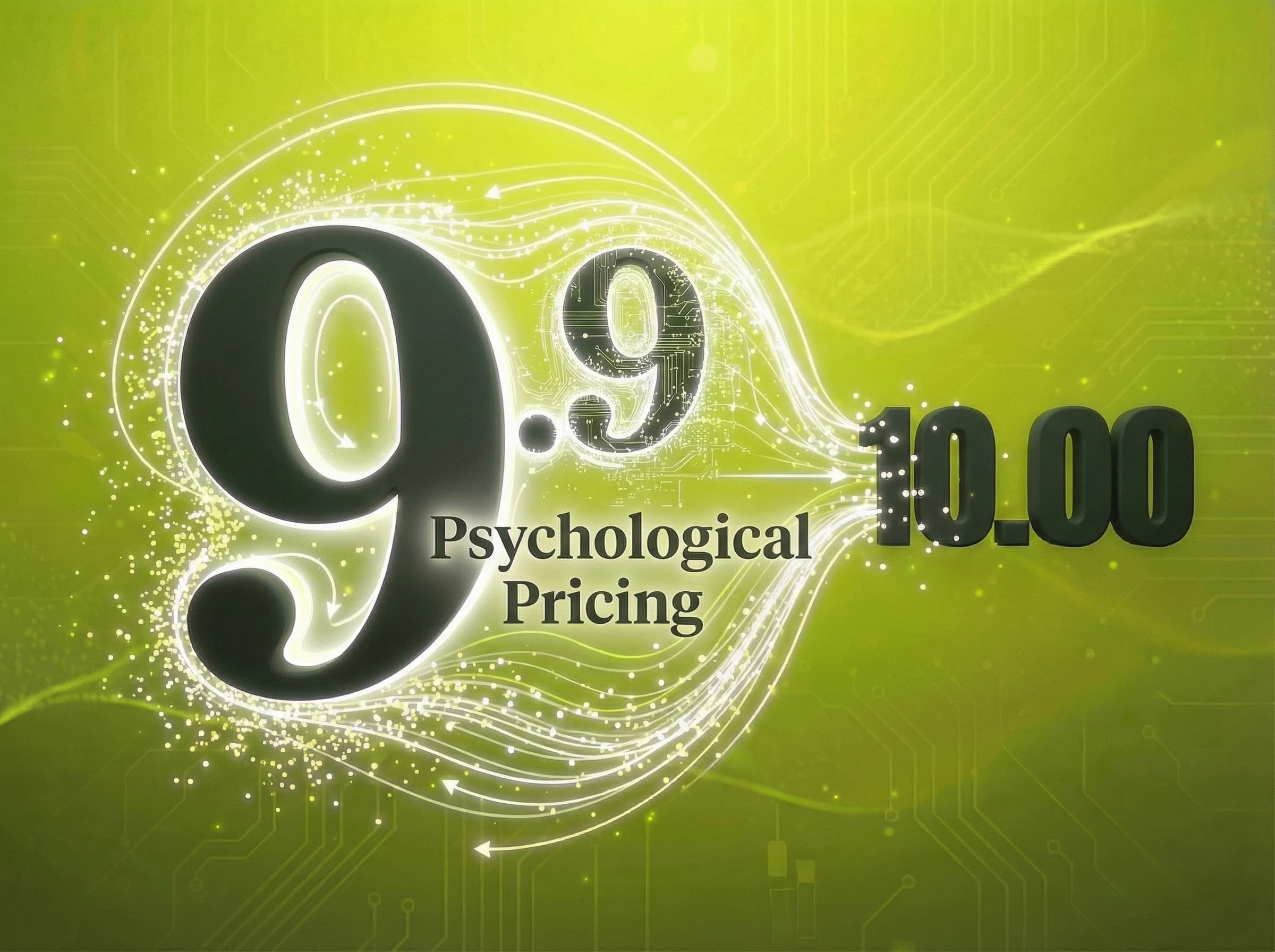 Psychological Pricing marketing law: Charm prices actually do work. - Visual illustration showing key concepts and examples