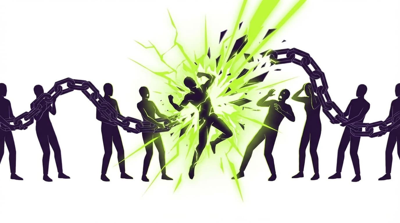 The Pattern Interrupt storytelling technique - examples, templates & brand strategy