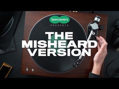 Specsavers - The Misheard Version