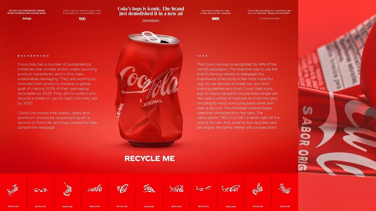 Coca-Cola: Recycle Me
