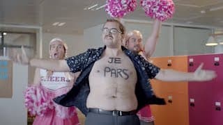 Publicité Cadremploi "Donnez moi un je, donnez moi un dé... Je dé-mi-ssionne !"