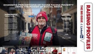 The Big Issue & LinkedIn: Raising Profiles