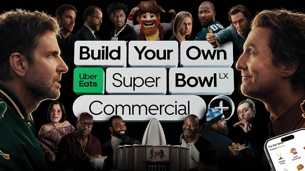 Uber Eats: Build Your Own Super Bowl Commercial