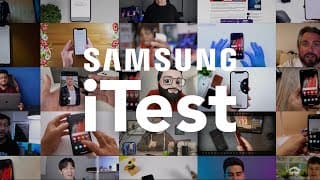 Samsung - "iTest" campaign