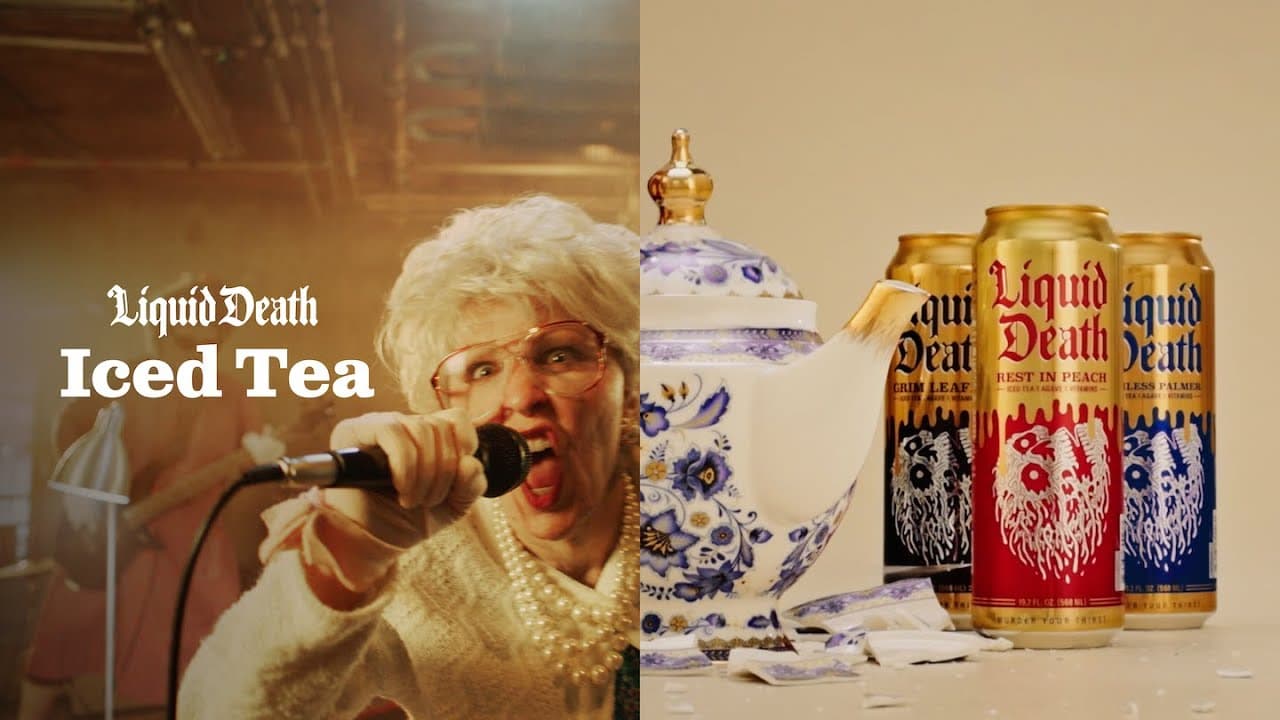 Liquid Death: Your Grandma’s Energy Drink