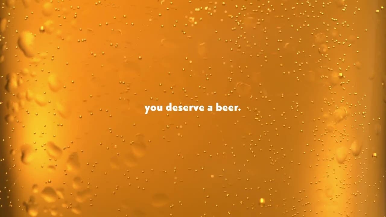 Hansa Pilsener: You Deserve a Beer