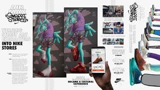 Nike AirMax: Graffiti Stores