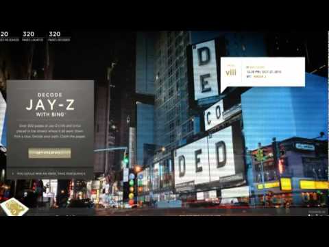 Bing: Decode Jay-Z