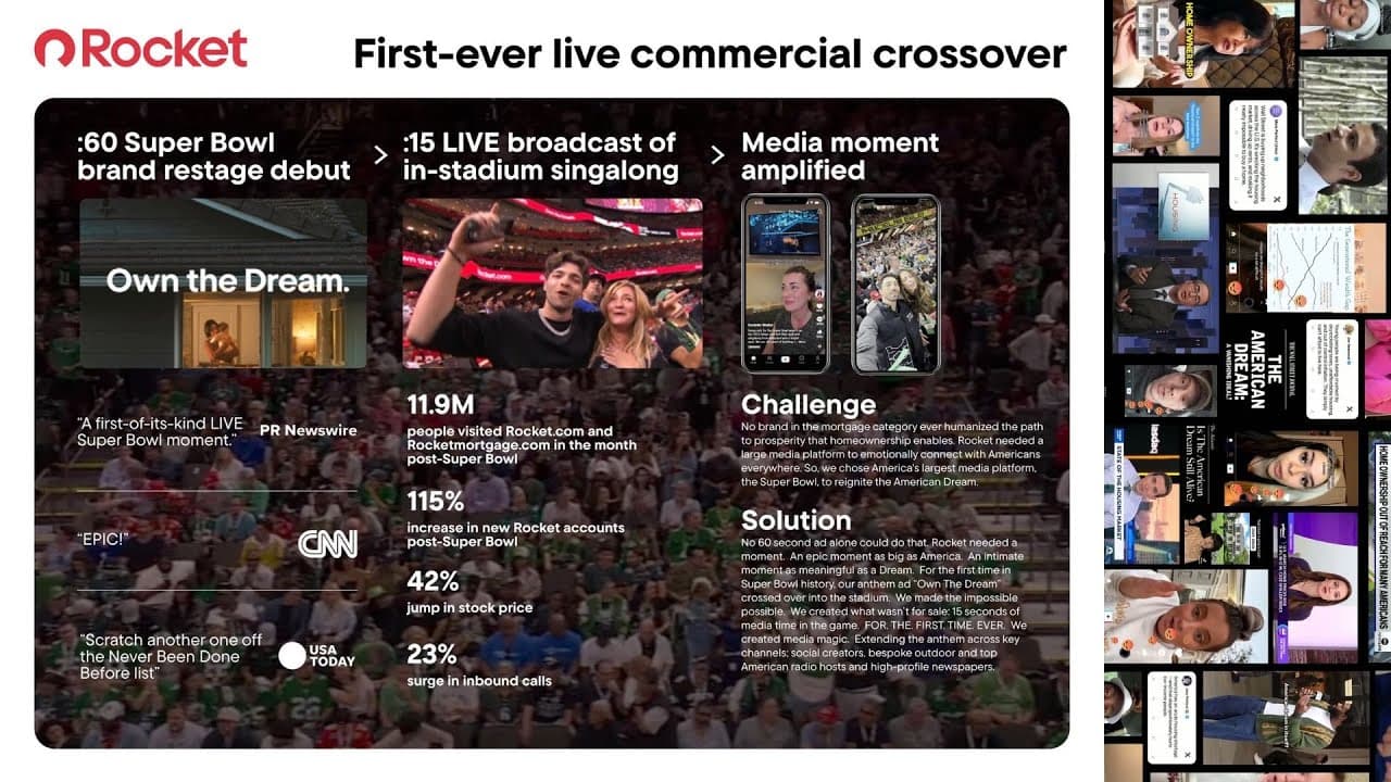 Rocket: First Ever Live Commercial Crossover