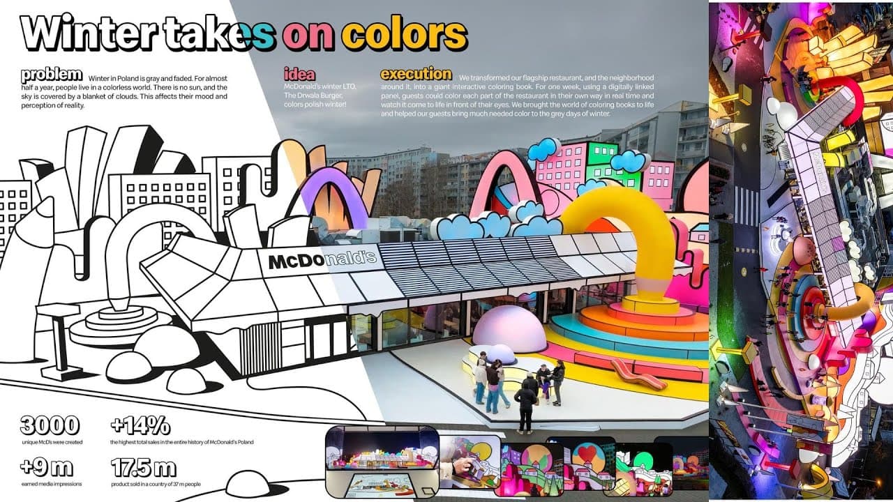McDonald's: Winter Takes on Colors