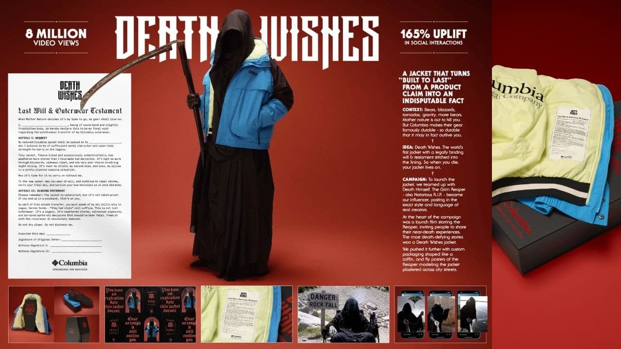 Columbia Sportswear: Death Wishes