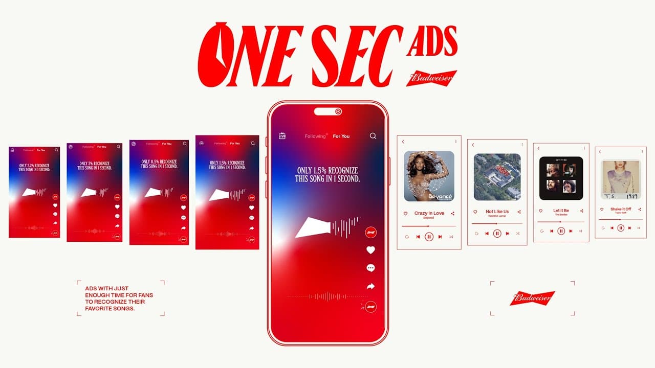 Budweiser: One Second Ads