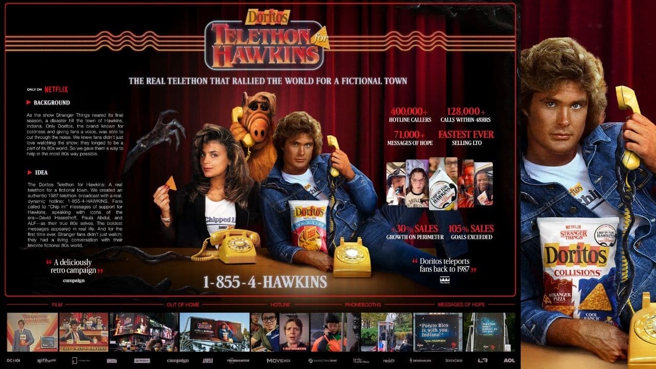 Doritos: Telethon for Hawkins