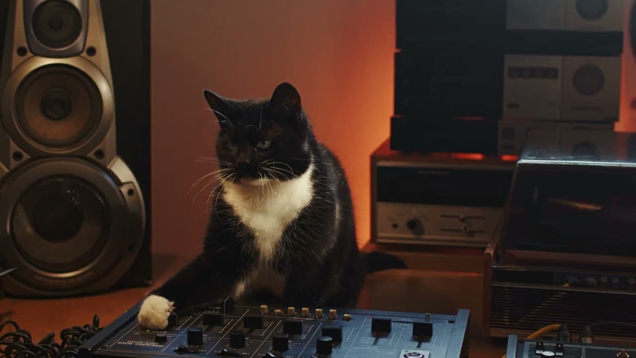TEMPTATIONS: Cats Lose Their Cool - Teenage DJ Cat