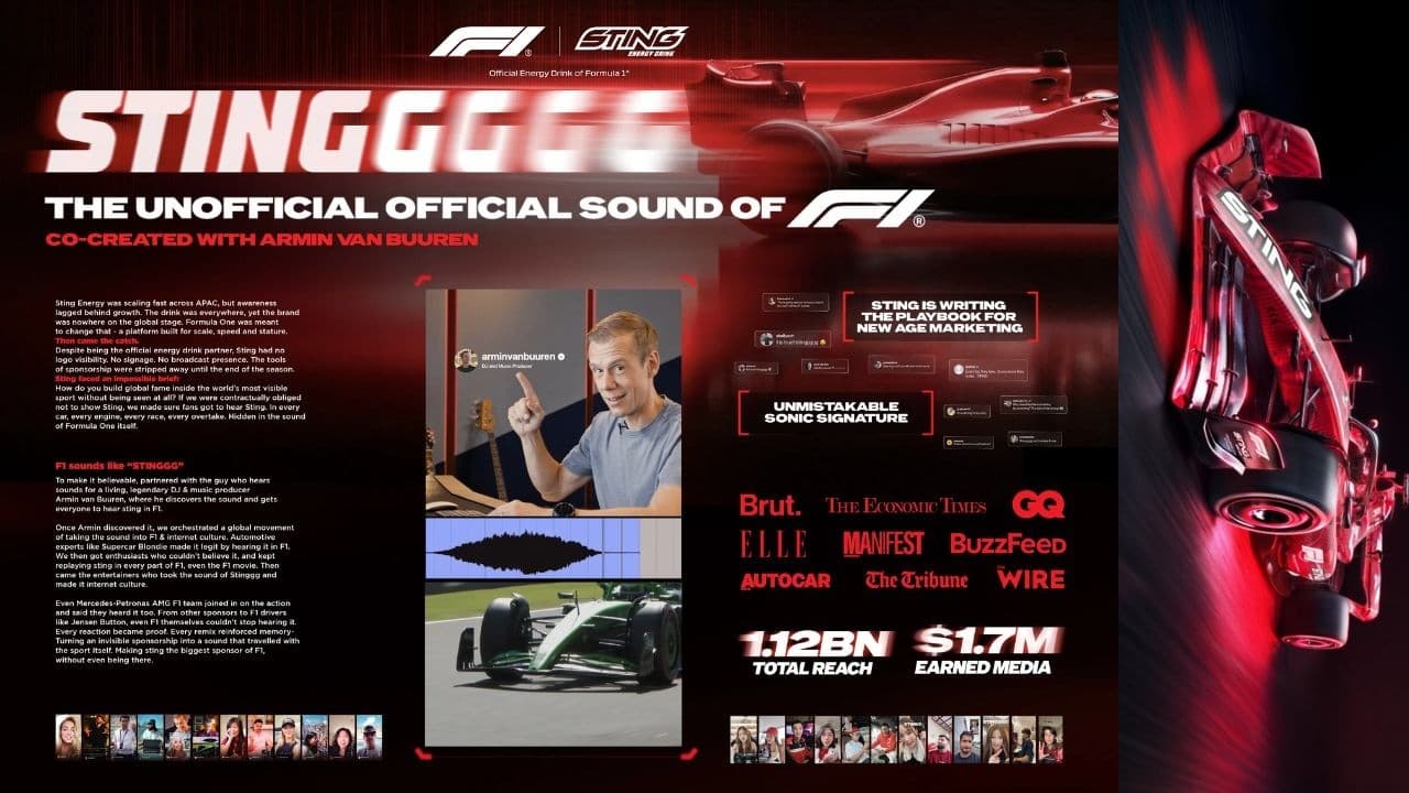 Sting: The Unofficial Official Sound of F1
