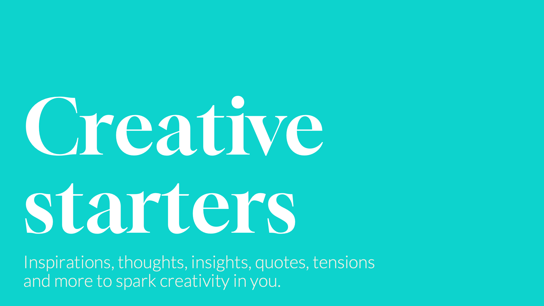 Inspiration slide 1